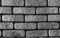 Decorative brick wall. Fragment. Building materials for modern