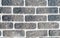 Decorative brick wall. Fragment. Building materials for modern