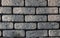 Decorative brick wall. Fragment. Building materials for modern