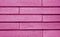 Decorative brick wall in pink color