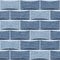 Decorative bricks - Blue jeans texture - Interior wall decoration - seamless background - different shades - Continuous
