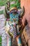 Decorative bull at the Awanacancha Textile site in Peru outside of Cusco.