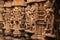 Decorative carving of Jain temples, Jaisalmer, India