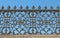 Decorative cast-iron fence