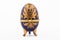 Decorative ceramic Faberge eggs