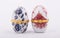 Decorative ceramic Faberge eggs