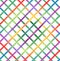 Decorative checkered multicolor pattern