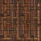 Decorative checkered pattern - seamless background - Ebony wood