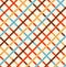 Decorative checkered rural pattern Multicolor countryside background