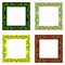 Decorative Christmas frames pack