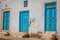 Decorative door in Kairouan, Tunisia