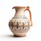 Decorative Earthenware Pitcher In The Style Of Mycenaean Art