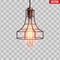 Decorative edison light bulb wire