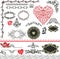 Decorative elements - Happy Valentines Style