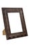 Decorative empty bronze picture frame