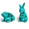Decorative figurines, statuette of a hare, accessories for an interior