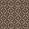 Decorative Flower Brown Monochrome Seamless Pattern Background Wallpaper