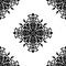 Decorative fractal in arabic or muslim style