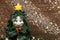 Decorative funny small Christmas tree