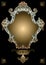 Decorative Gold Royal Ornate Banner