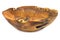 Decorative hand carved natural teak bowl.