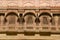 Decorative inner walls of Junagarh Fort, Bikaner, Rajasthan, India