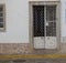 Decorative ironwork doors