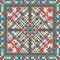 Decorative knit tile