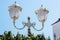 Decorative lampposts in Sochi