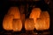 Decorative lanterns made of handicraft bamboo braid basket in Hoi An ancient town, Vietnam