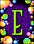 Decorative letter E