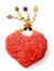 Decorative love heart jewelery