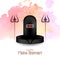 Decorative Maha Shivratri elegant background