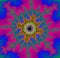 Decorative Mandelbrot fractal in delicate colours