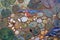 Decorative Mosaic Tile Birds and leaves