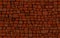 Decorative old wall of red brown orange bricks. Brickwork - seamless texture. Vector