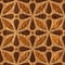 Decorative oriental pattern - wooden texture