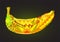 Decorative ornament colour banana