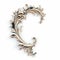 Decorative Ornate Letter C: Streamlined Forms And Rococo Realms