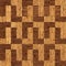 Decorative paneling pattern - walnut wood texture