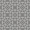 Decorative Retro Grey Seamless Pattern