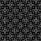 Decorative Seamless Floral diagonal Geometric Black & White Pattern Background. Complicated, material. Chevron arts.