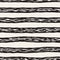 Decorative seamless pattern with doodle lines. Hand painted grungy wavy stripes background. Trendy endless freehand