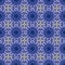 Decorative seamless pattern with repeated shapes