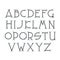 Decorative serif latin font.