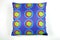 Decorative soft pillow, with geometric