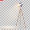 Decorative Spotlight Floor Lamp Tripod