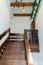 Decorative stairs with railings