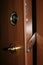 Decorative steel door lock system