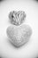Decorative stone hearts